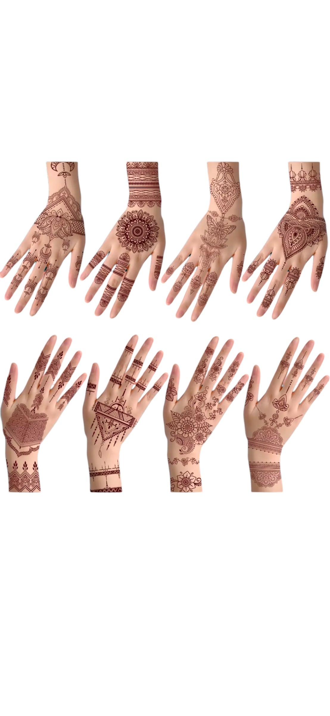 Henna Tattoo Sheets