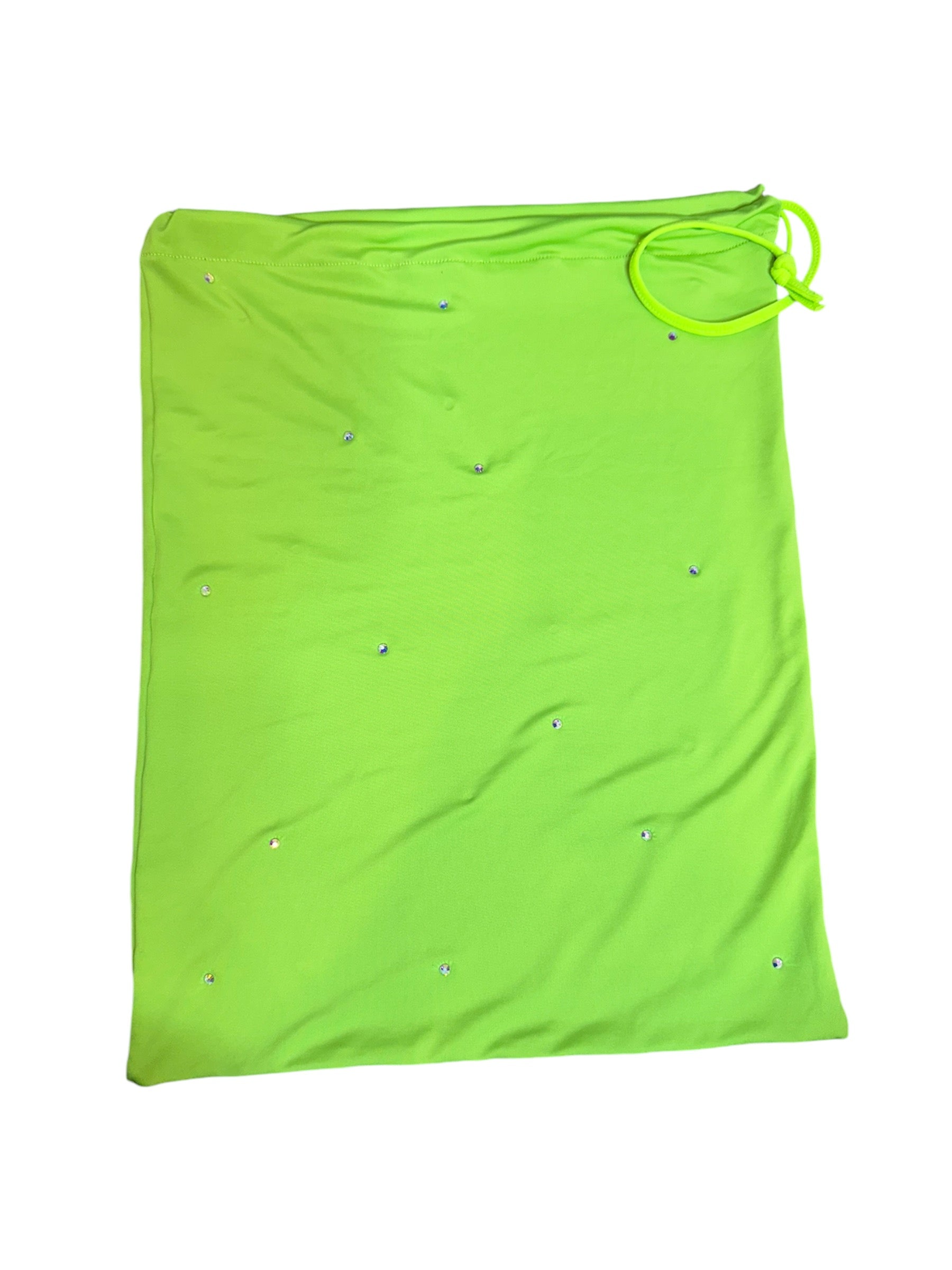 Slime green money bags