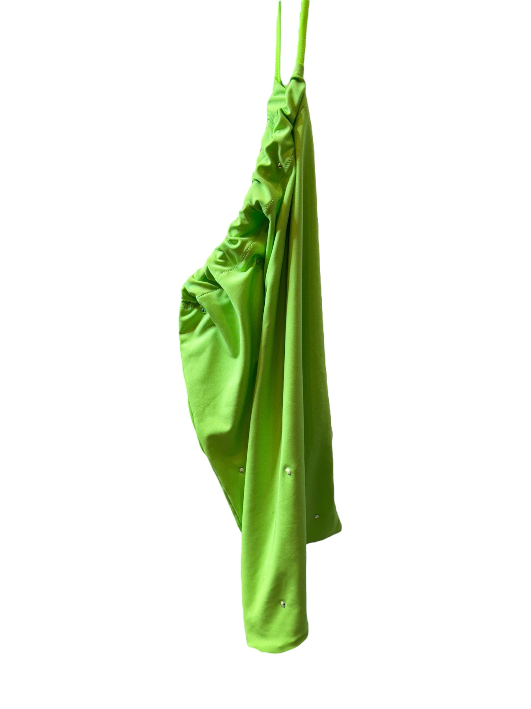 Slime green money bags