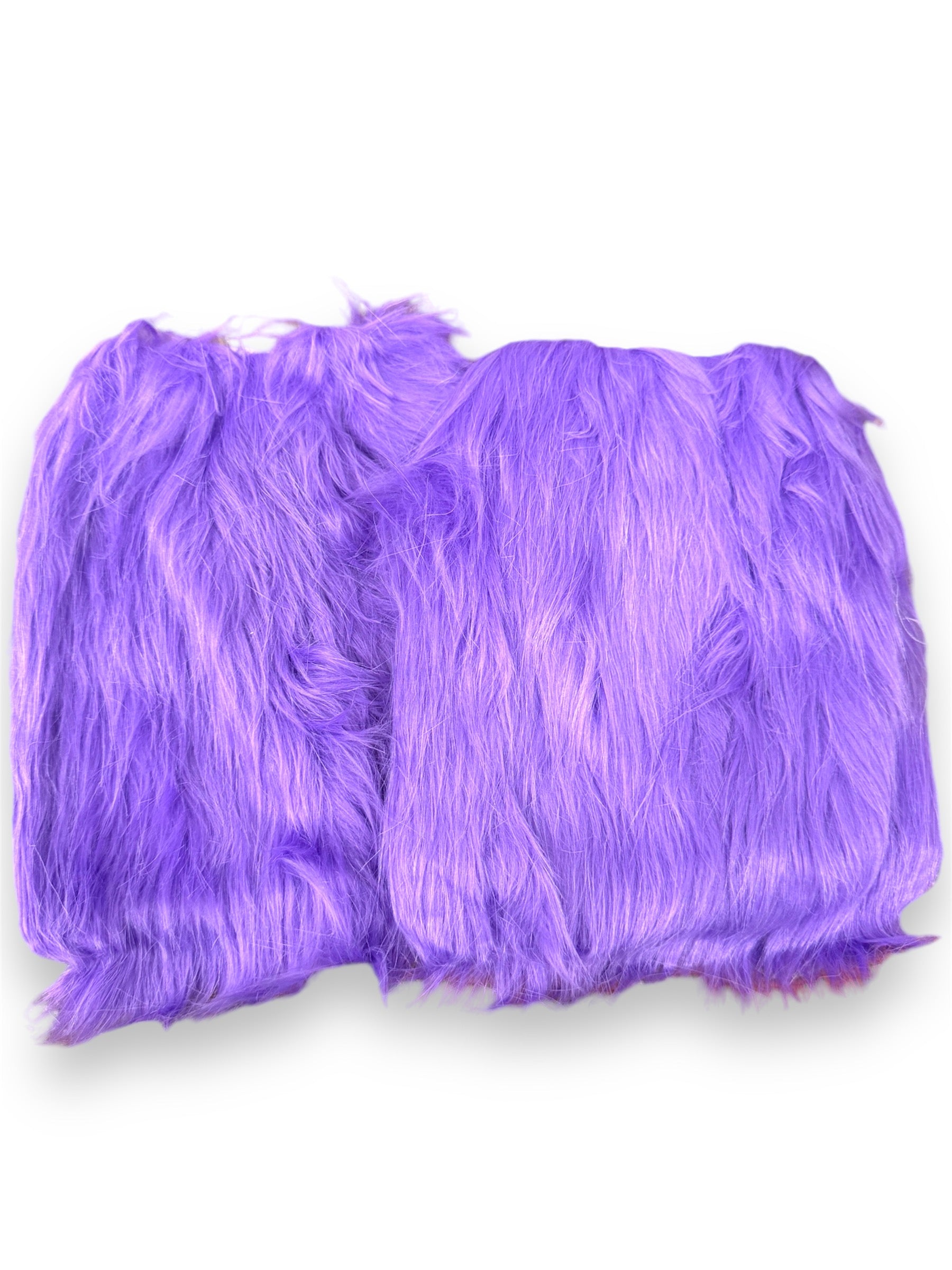 Lavender Fuzzy Legwarmers