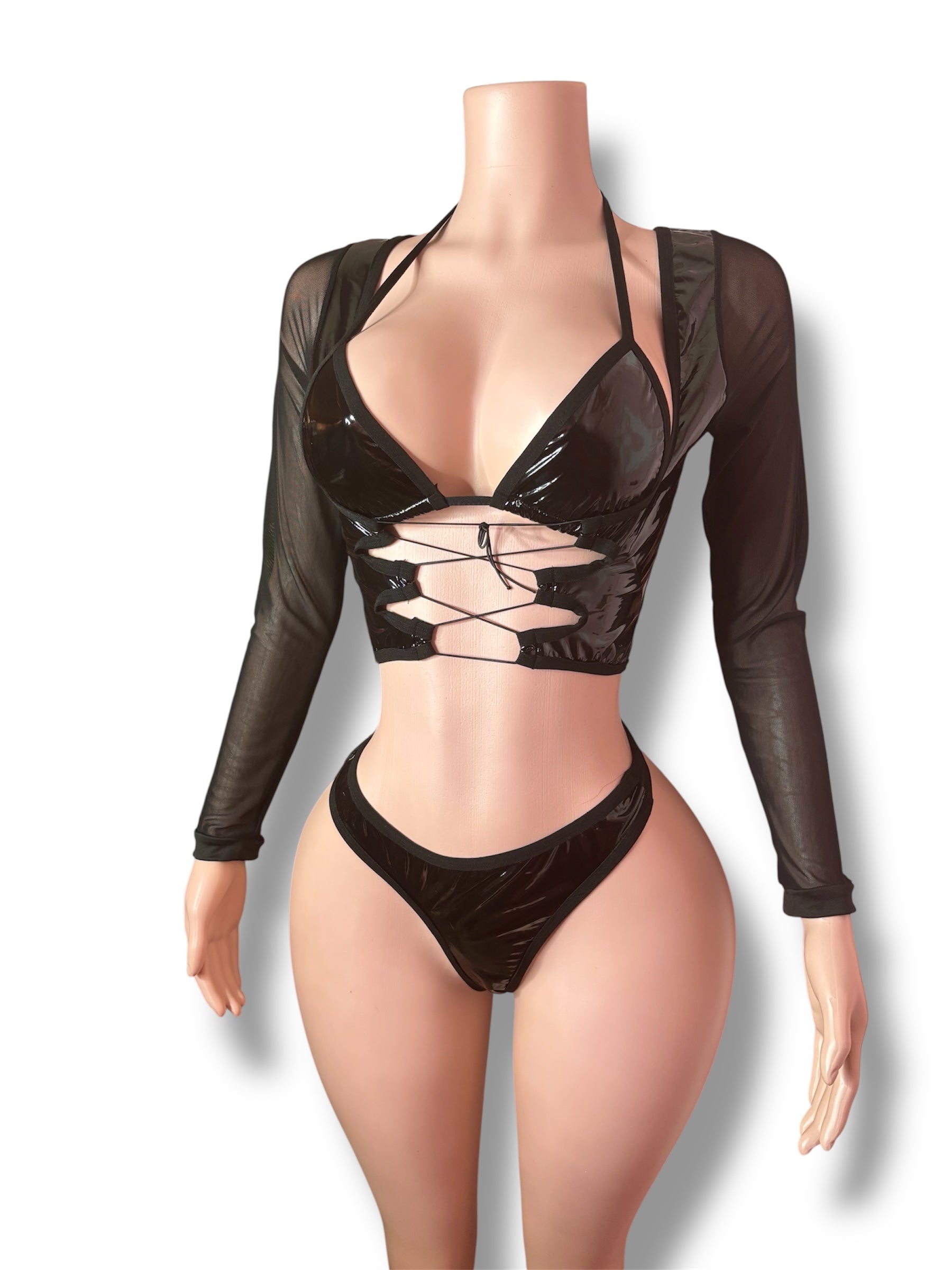 Latex Bartender Outfits