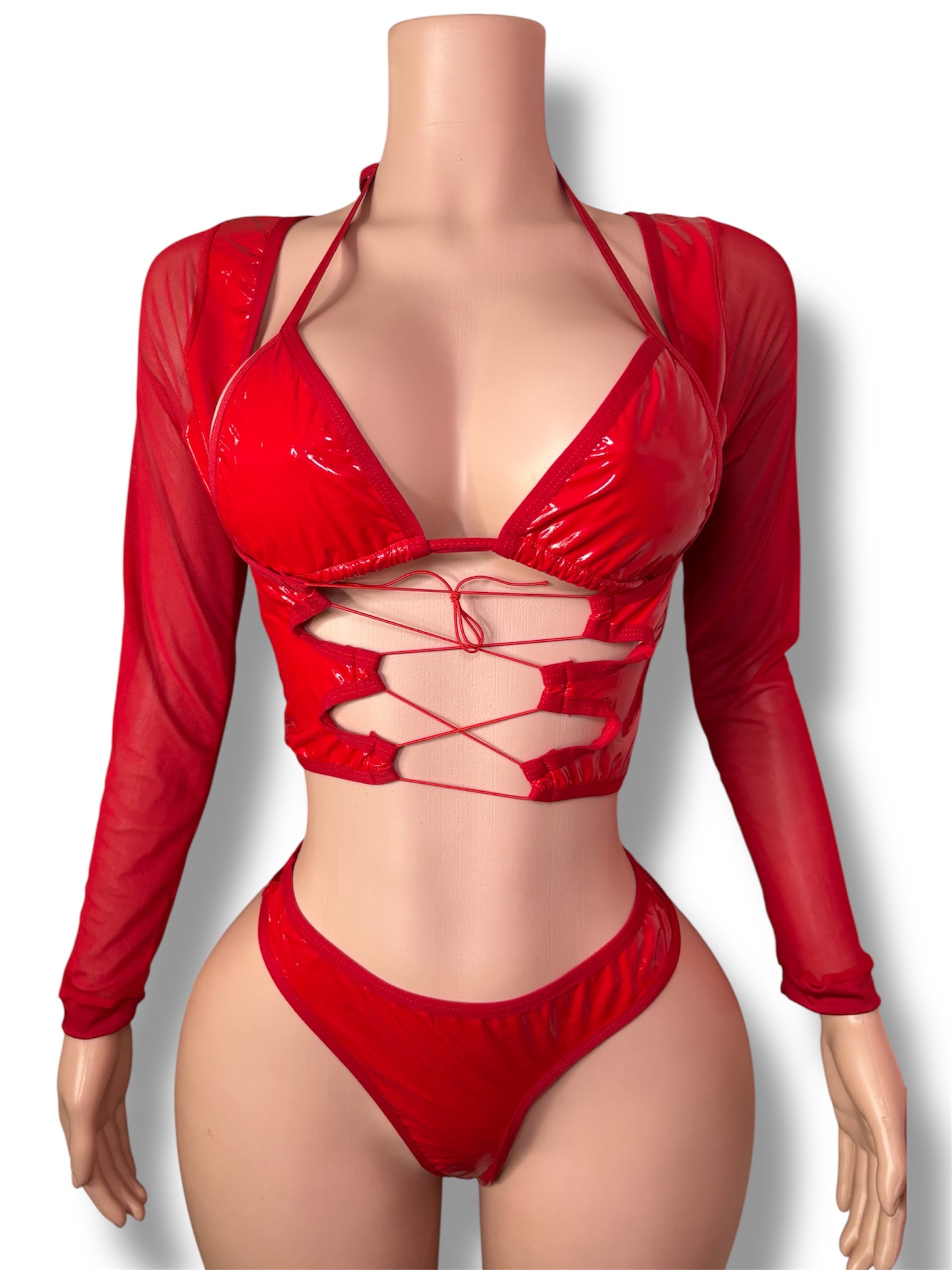 Latex Bartender Outfits