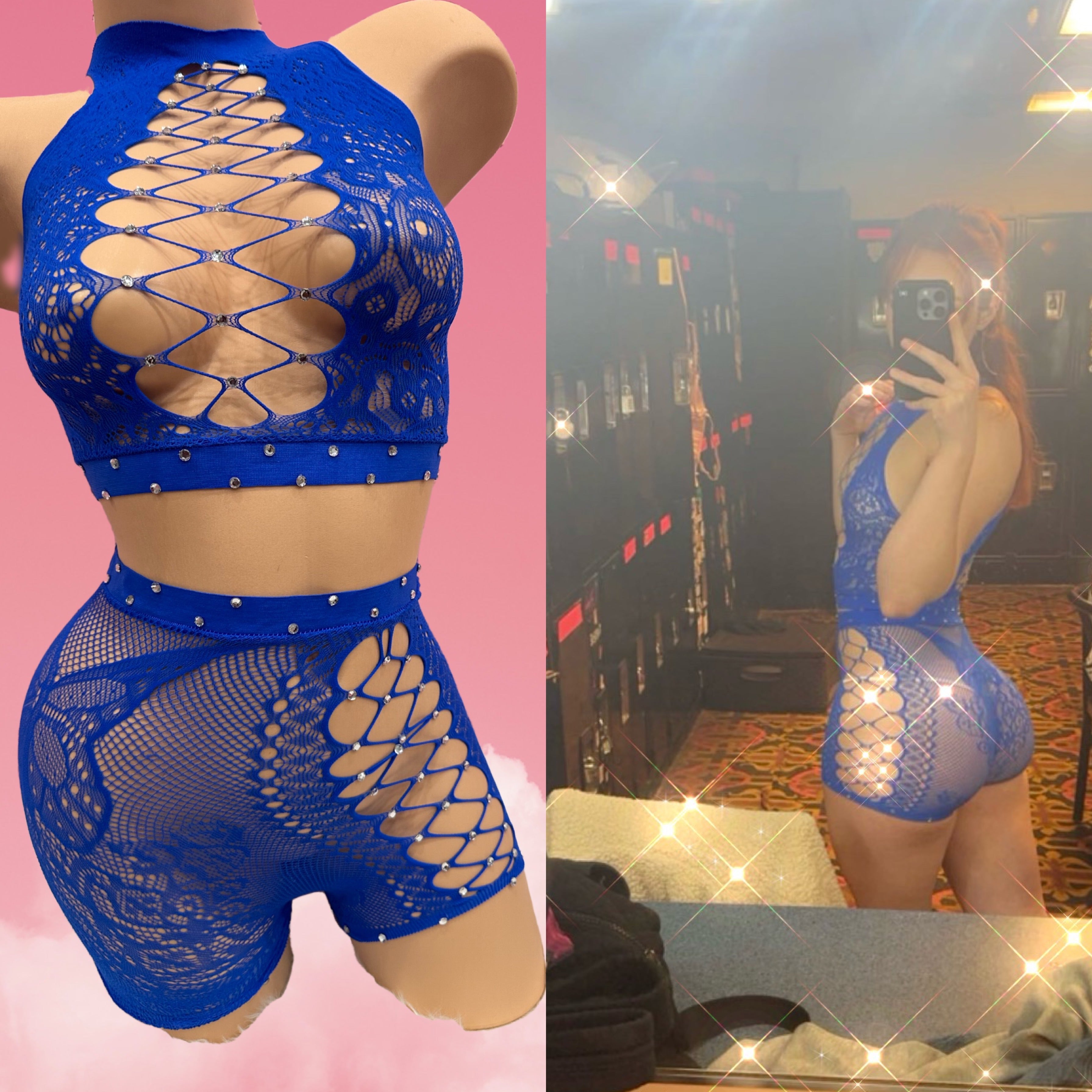 Royal Blue Lingerie
