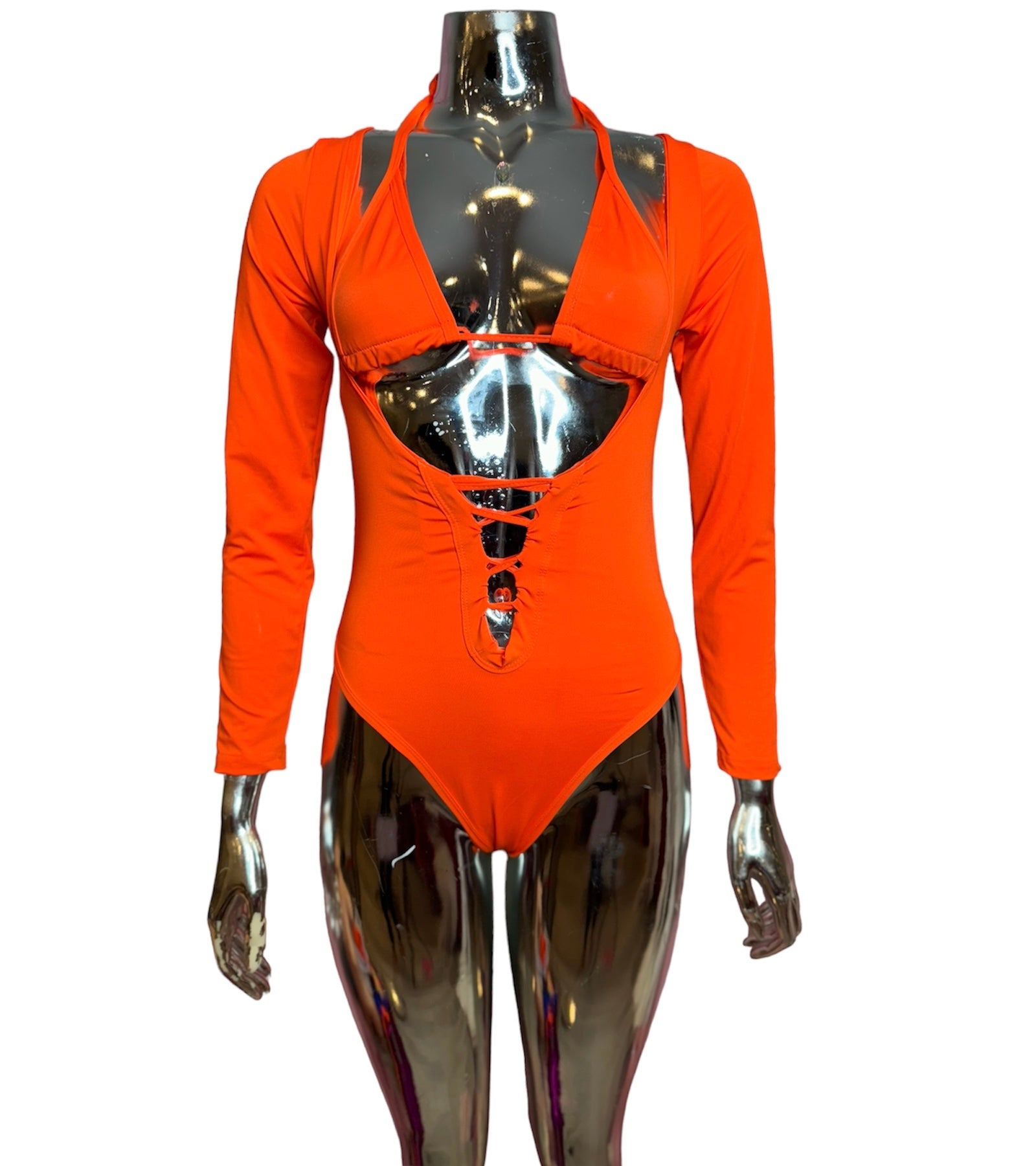 Orange Bartender Outfit