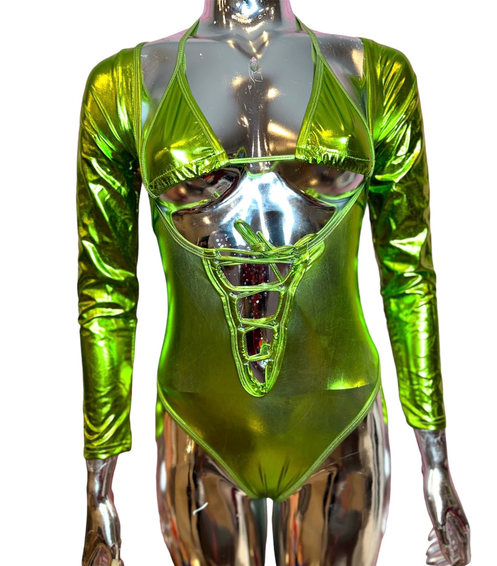 Lime Green Bartender Outfit