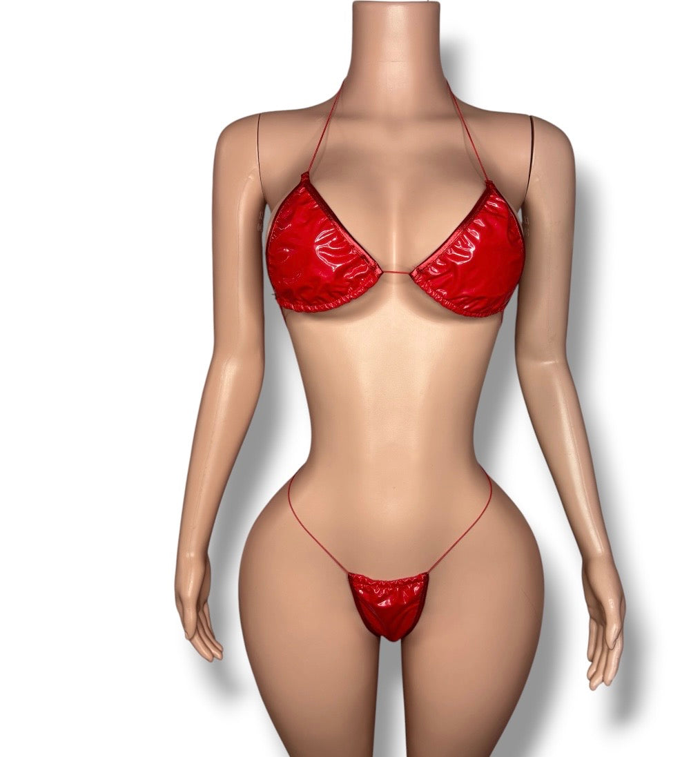 Latex Micro Bikinis