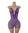Licorice Romper