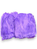 Lavender Fuzzy Legwarmers