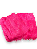Hot pink Fuzzy leg warmers