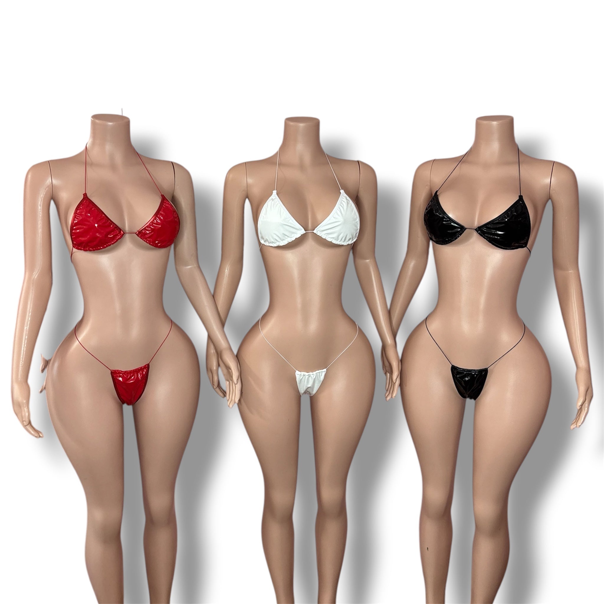Latex Micro Bikinis