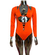 Orange Bartender Outfit