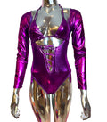 Purple Bartender outfit